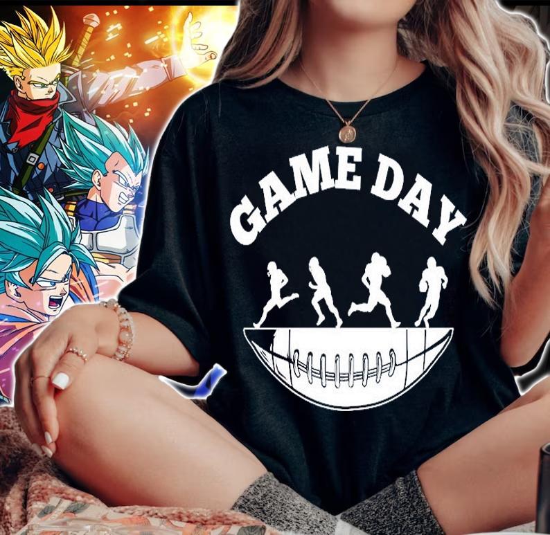 Game Day Football T-Shirt woman shirt