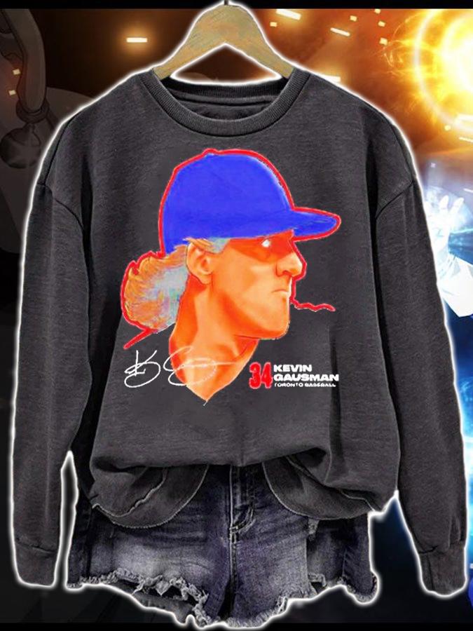 Kevin Gausman Toronto Profile Signature T-Shirt sweatshirt