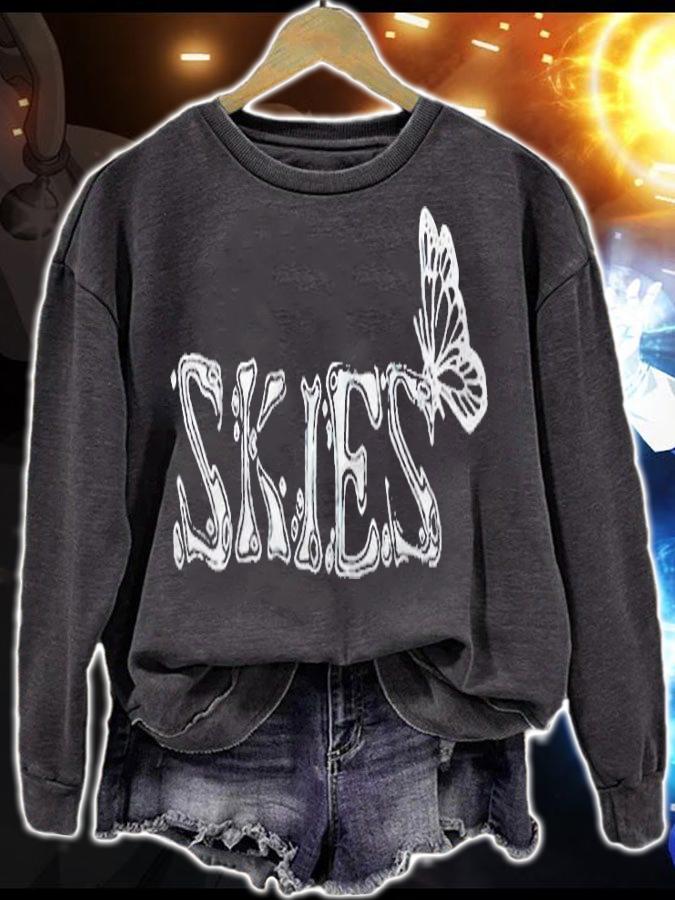 Lil Skies butterfly 2022 T-shirt sweatshirt