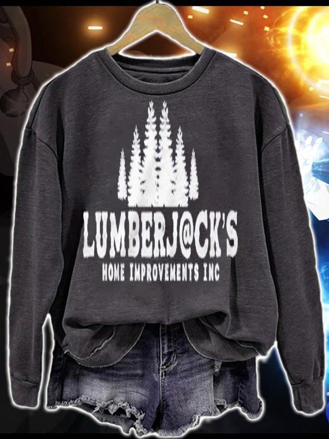 Lumberjacks Double Black Home Improvements Inc Shirt sweatshirt