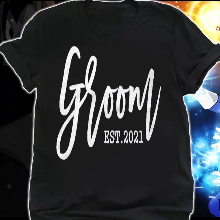 Mens Groom Est 2019 For The Future Husband Soon To Be Mr Shirt shirt