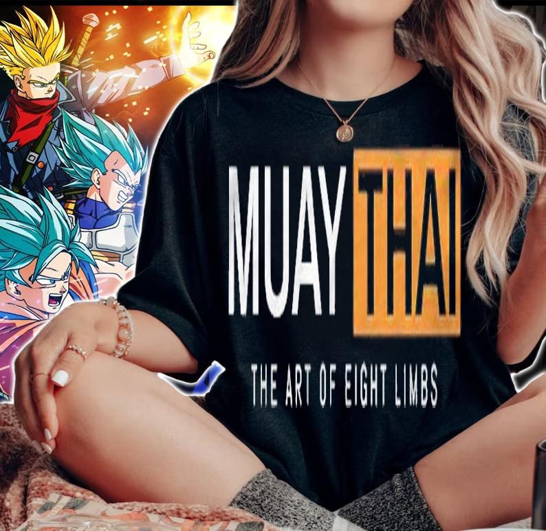 Muay Thai Art Of 8 Limbs Hub Design Parody Joke Mma Shirt woman shirt