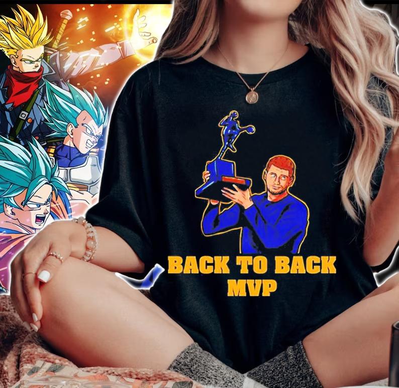 Nikola Jokic 2022 Back To Back Nba Mvp T-Shirt woman shirt