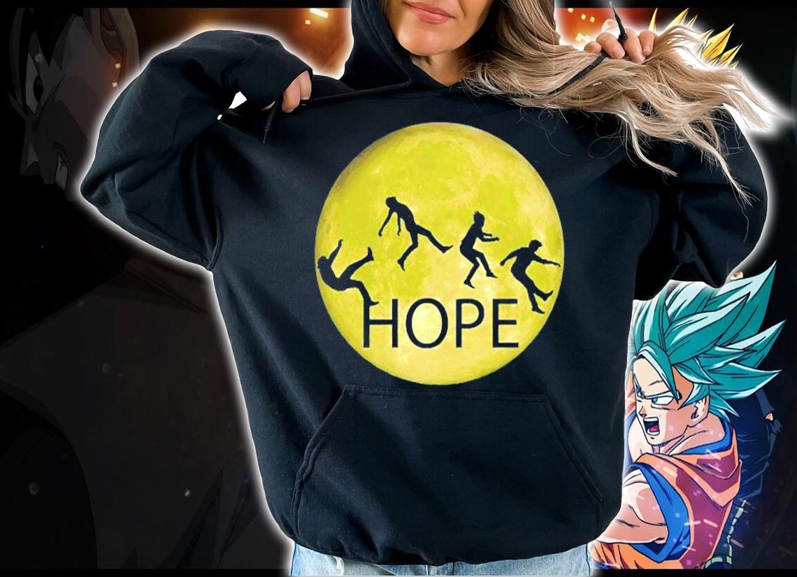 Parody Hope Fun On Yellow Moon Silhouette Design T-Shirt hoodie