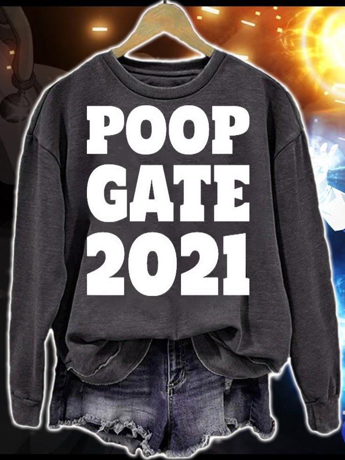 Poop Gate 2021 T-Shirt sweatshirt