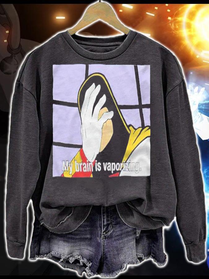 Space Ghost my brain is vaporizing T-shirt sweatshirt