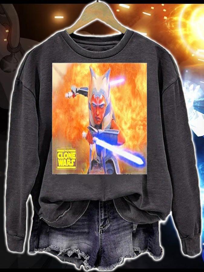 Star Wars The Clone Wars Ahsoka Tano T-Shirt sweatshirt