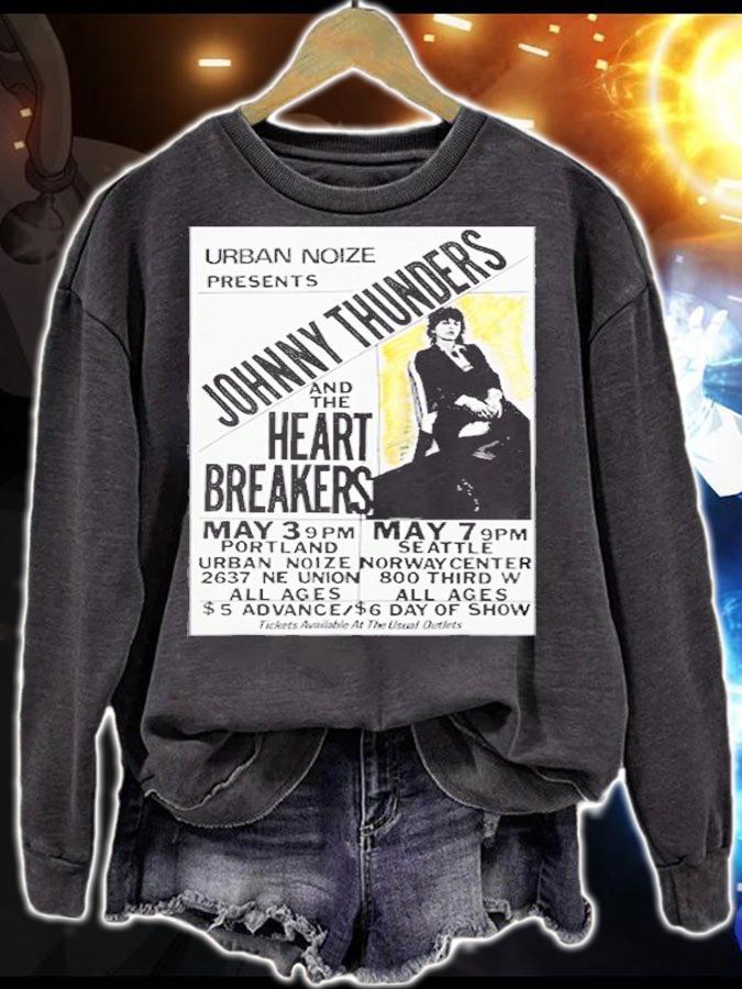 The Johnny Thunders And The Heartbreakers Concerts Posters t-shirt sweatshirt