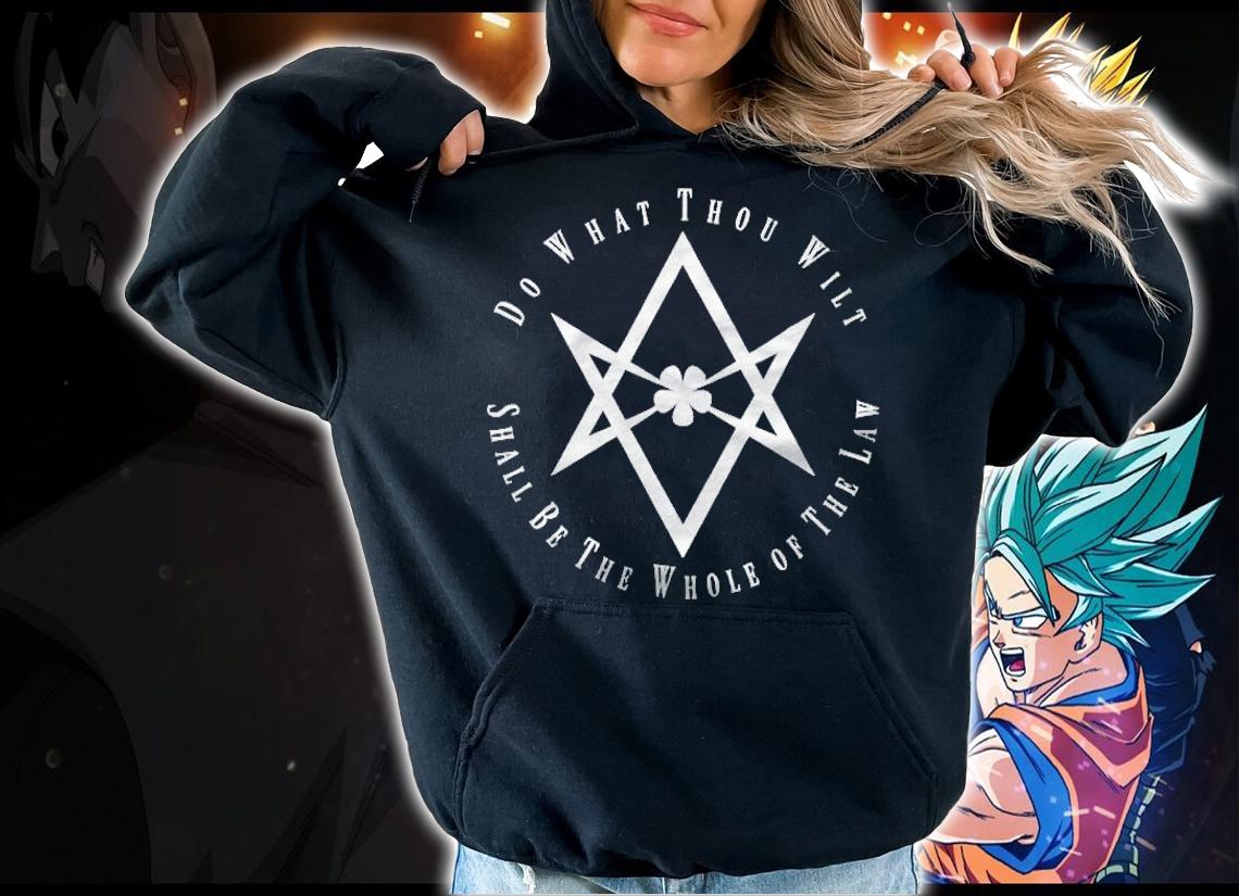 Unicursal Hexagram (Thelema Symbol) Shirt hoodie