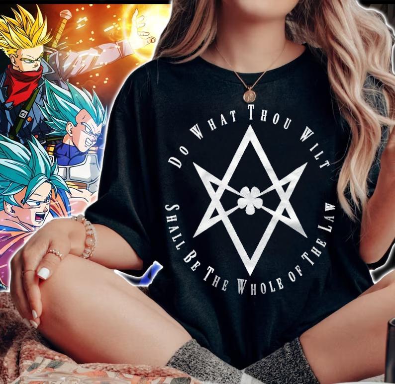 Unicursal Hexagram (Thelema Symbol) Shirt woman shirt