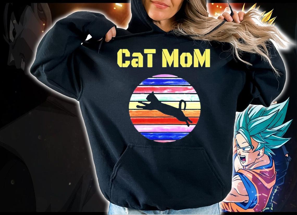 Womens Kitty Cat Mom Pet Lovers T-Shirt hoodie