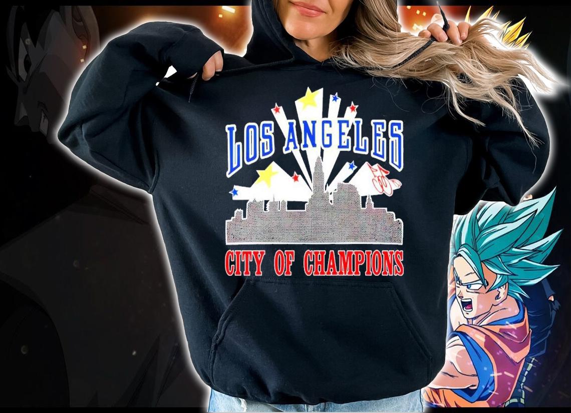 Cherry Los Angeles The City Of Champions Shirt hoodie