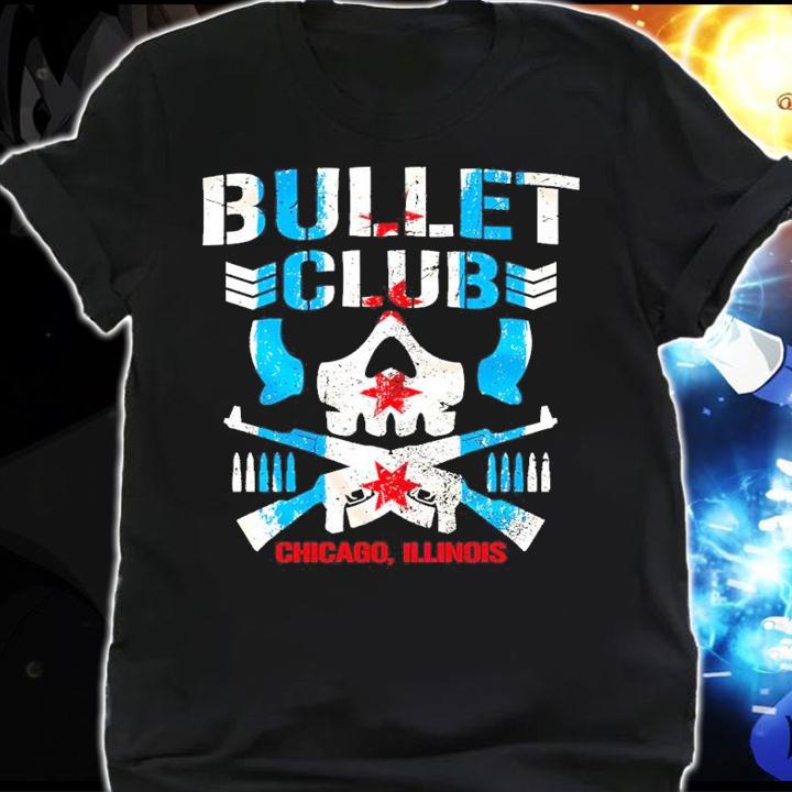 Chicago Flag PWT Retail Exclusive Bullet Club Shirt shirt