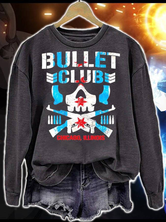 Chicago Flag PWT Retail Exclusive Bullet Club Shirt sweatshirt