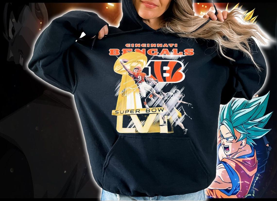 Cincinnati Bengals Super Bowl LVI Champions 2022 Signature T-Shirt hoodie