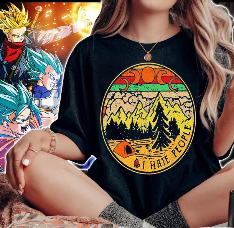 I Hate People T-Shirt woman shirt