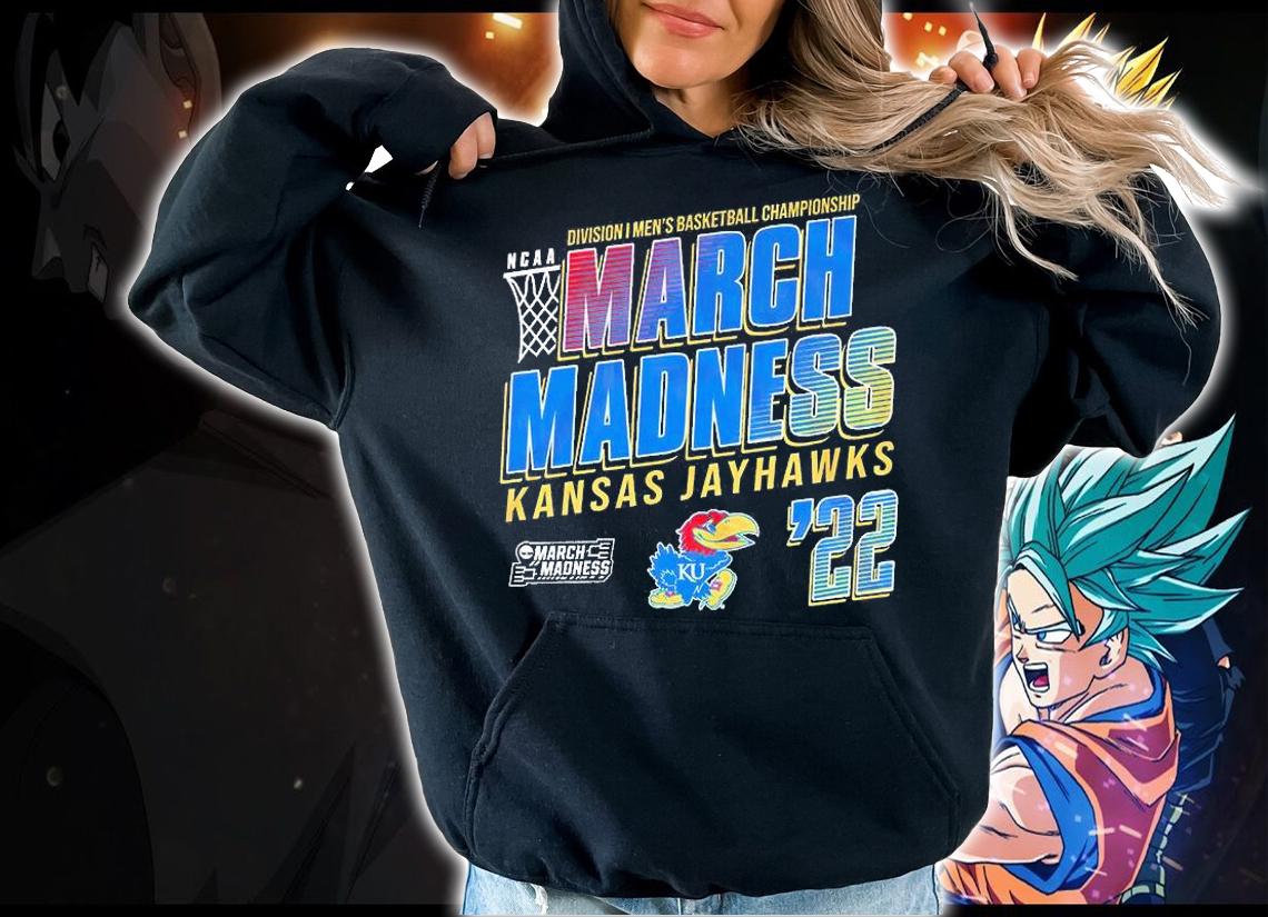 Kansas Jayhawks NCAA Division I Men's Basketball Championship March Madness 2022 T-Shirt hoodie