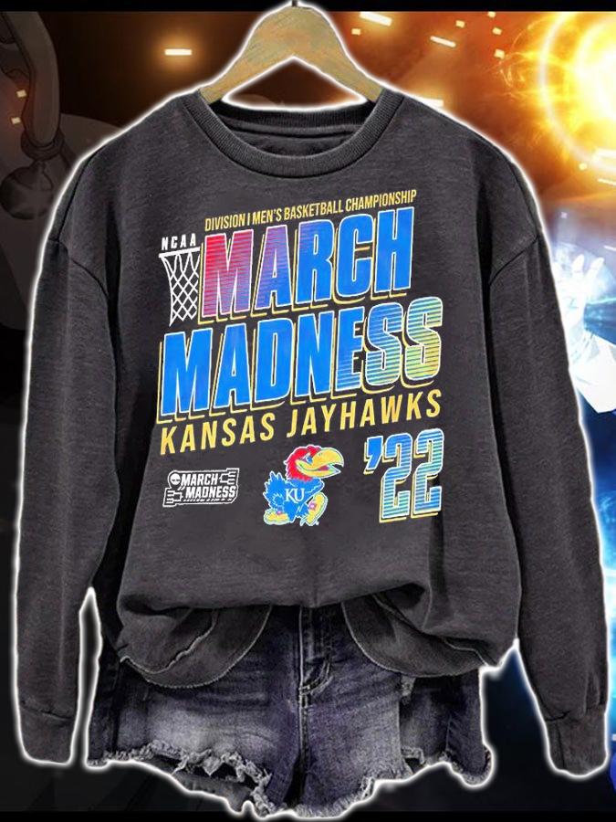 Kansas Jayhawks NCAA Division I Men's Basketball Championship March Madness 2022 T-Shirt sweatshirt