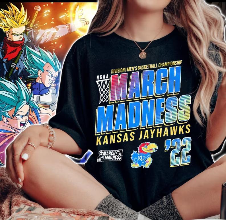 Kansas Jayhawks NCAA Division I Men's Basketball Championship March Madness 2022 T-Shirt woman shirt