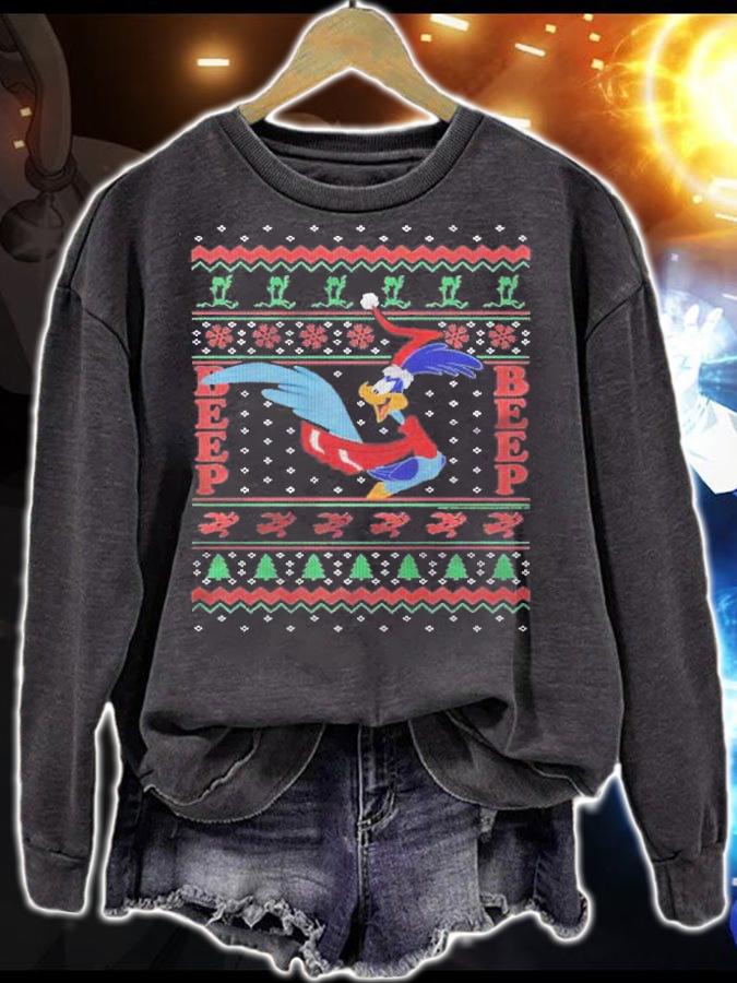 Looney Tunes Christmas Road Runner Ugly Sweater shirt sweatshirt