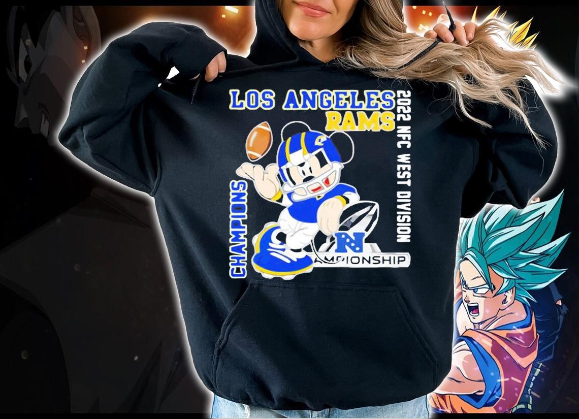Los Angeles Rams 2022 NFC West Division Champions T-Shirt hoodie