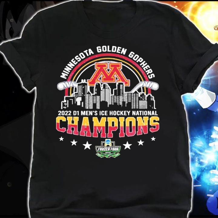 Minnesota Golden Gophers NCAA D1 Men's Ice Hockey National Champions 2022 Shirt shirt