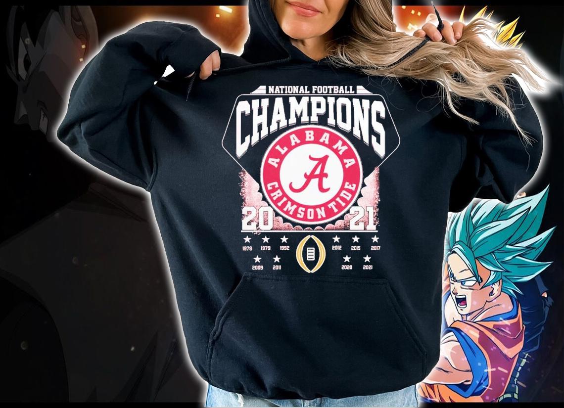 National football champions Alabama Crimson Tide 2021 shirt hoodie