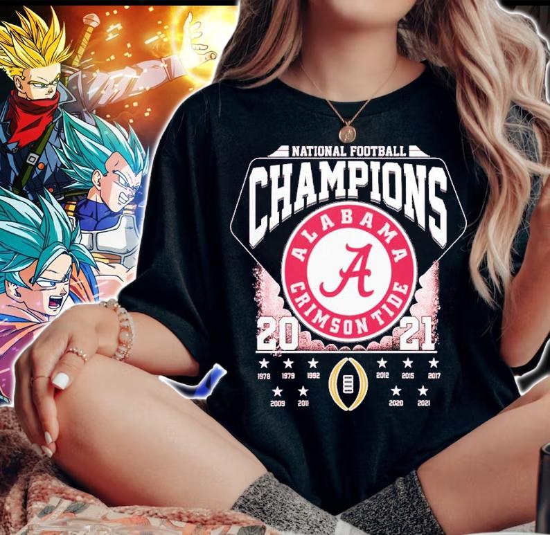 National football champions Alabama Crimson Tide 2021 shirt woman shirt