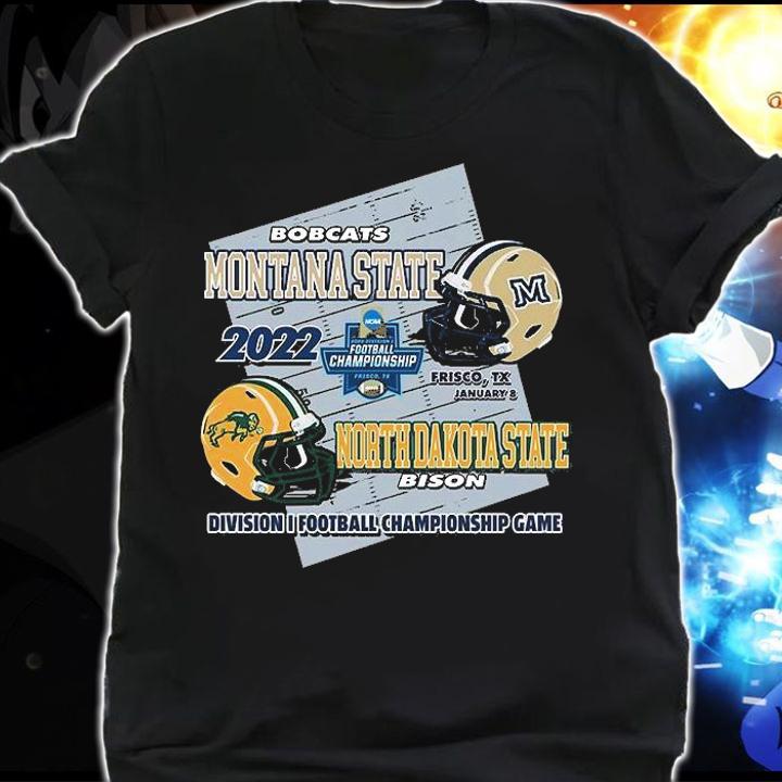 North Dakota State Vs Bobcats Montana State 2022 Football Championship T-Shirt shirt