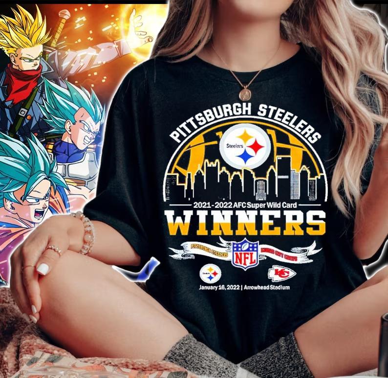 Pittsburgh Steelers 20210-2022 AFC Super Wild Card Matchups NFL Pittsburgh Steelers Vs Kansas City Chiefs Shirt woman shirt
