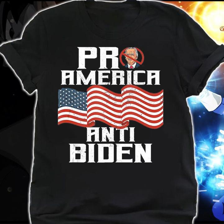 Pro America Anti Biden Funny Political Impeach Biden Funny T-Shirt shirt