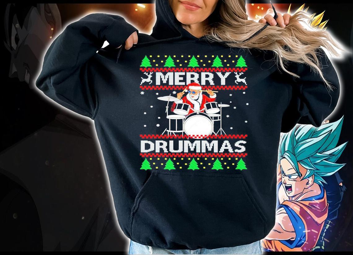 Satan Merry Drummas Ugly Christmas Shirt hoodie