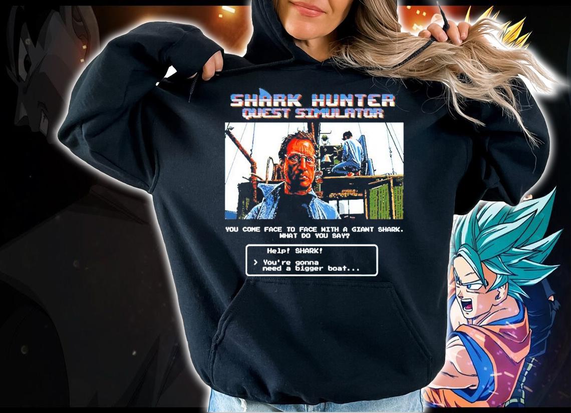 Shark Hunter Quest Simulator Shirt hoodie