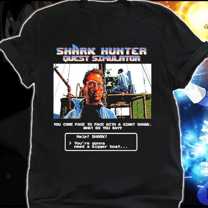 Shark Hunter Quest Simulator Shirt shirt