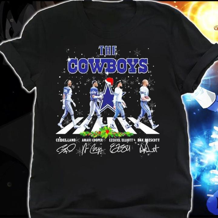 The Cowboys Abbey Road Signatures Shirt shirt