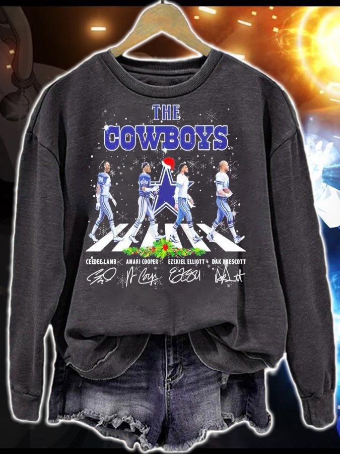 The Cowboys Abbey Road Signatures Shirt sweatshirt