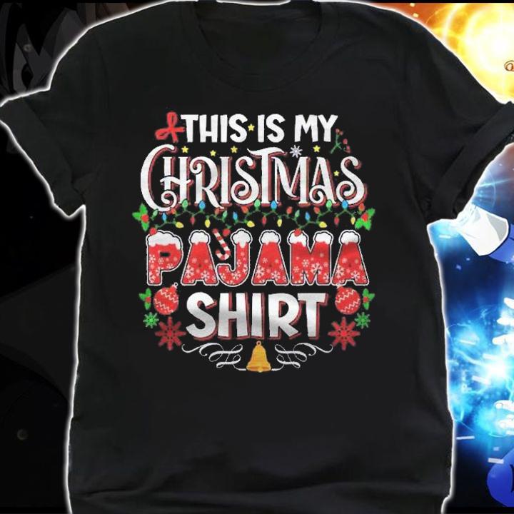 This Is My Christmas Pajama Shirt Women Men Kids Matching shirt