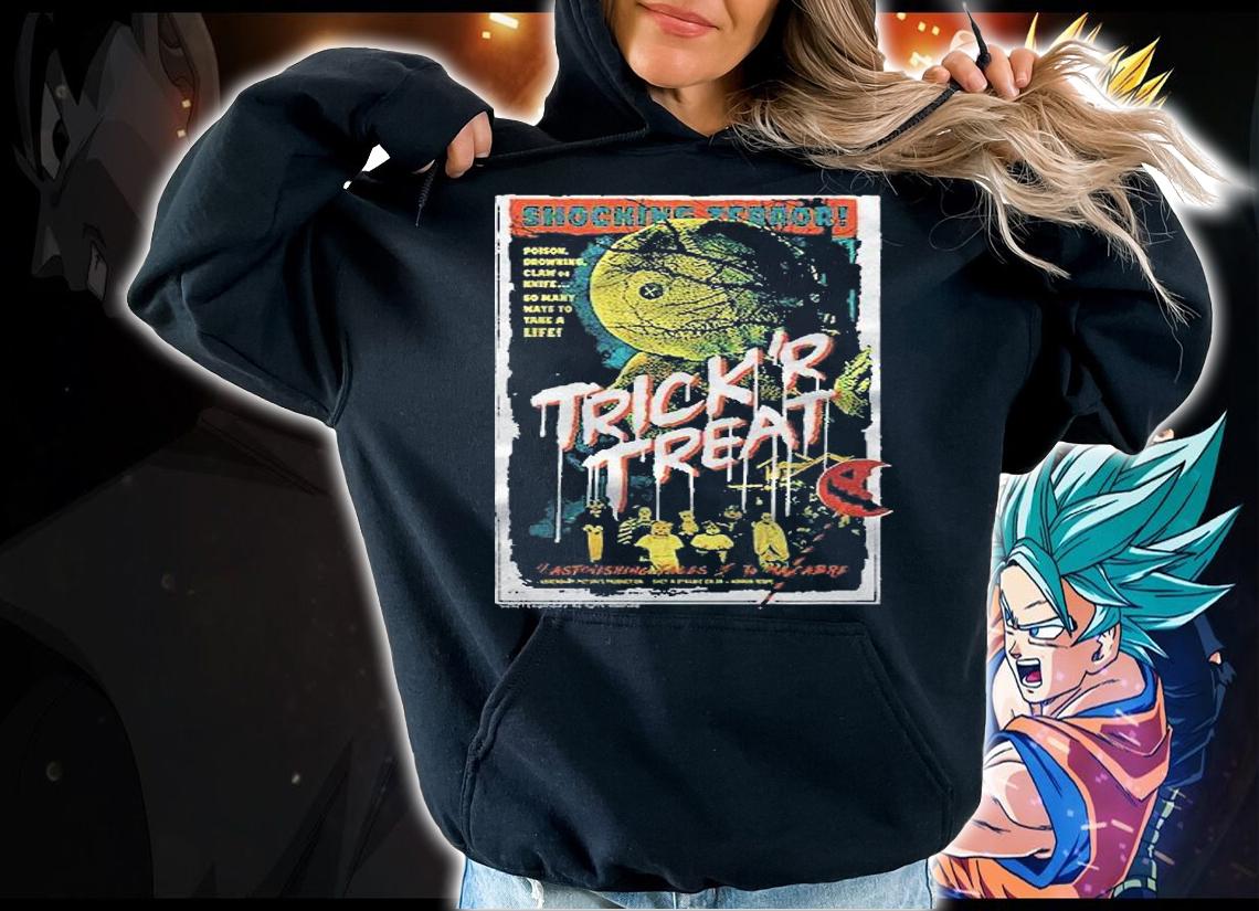 Trick R Treat Tales Of The Macabre Retro Poster Pullover Shirt hoodie