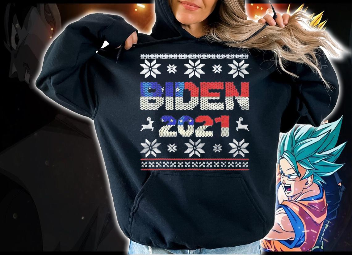 Ugly Joe Biden 2021 Christmas T-shirt hoodie