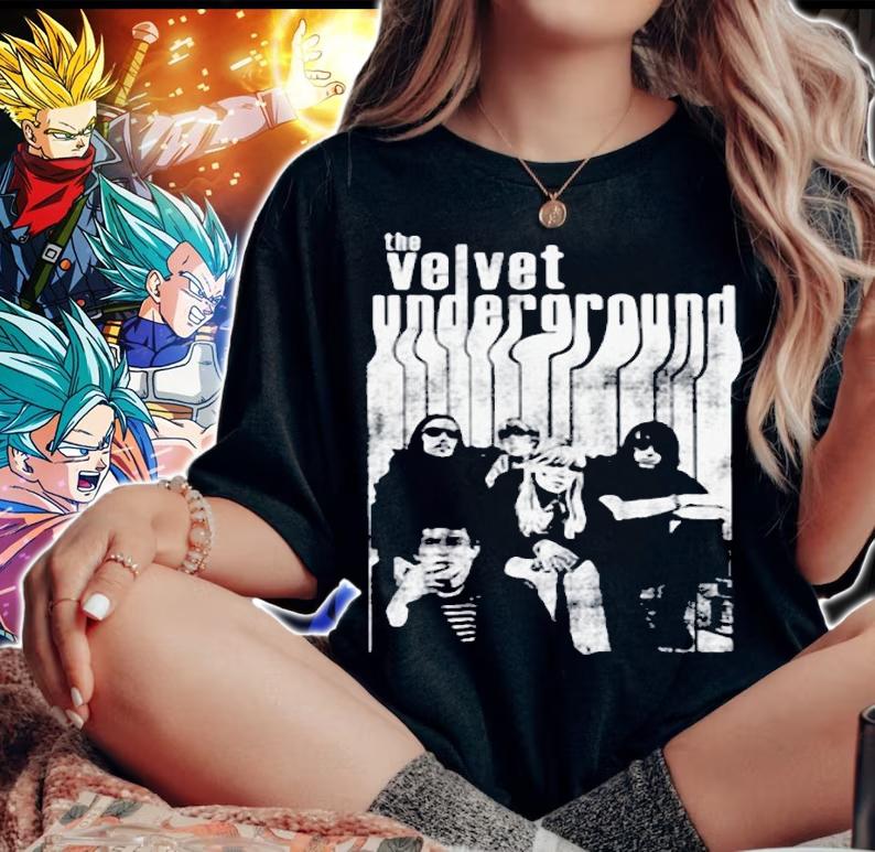The Velvet Underground t-shirt woman shirt