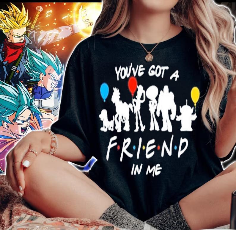 You've got a friend in me Disney Characters t-shirt woman shirt