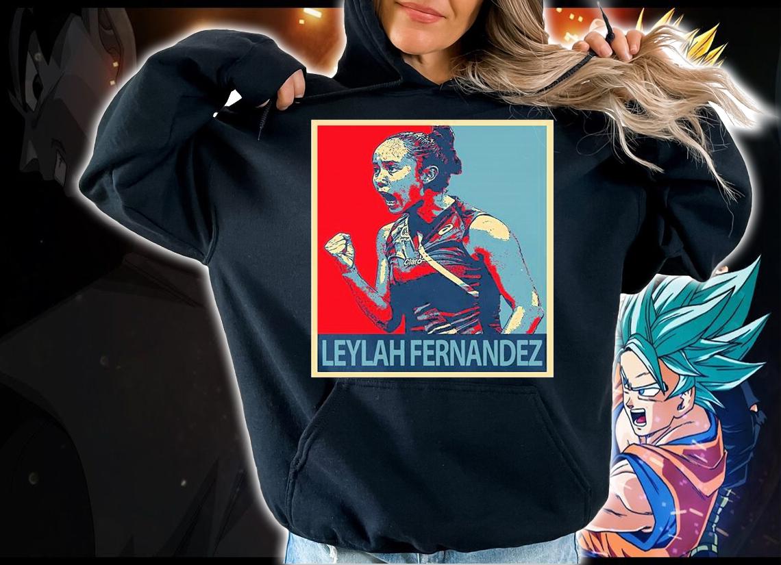 Leylah Fernandez hope vintage poster shirt hoodie