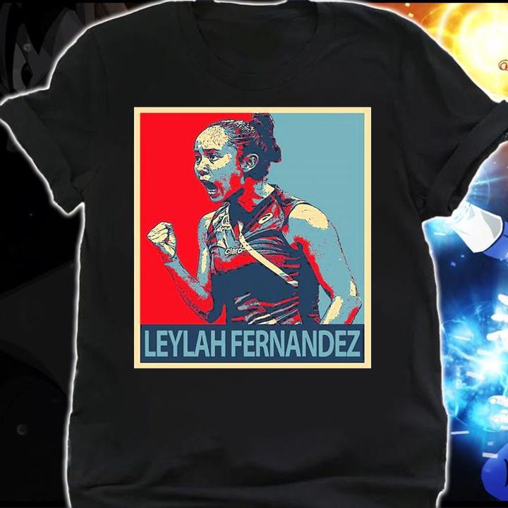 Leylah Fernandez hope vintage poster shirt shirt