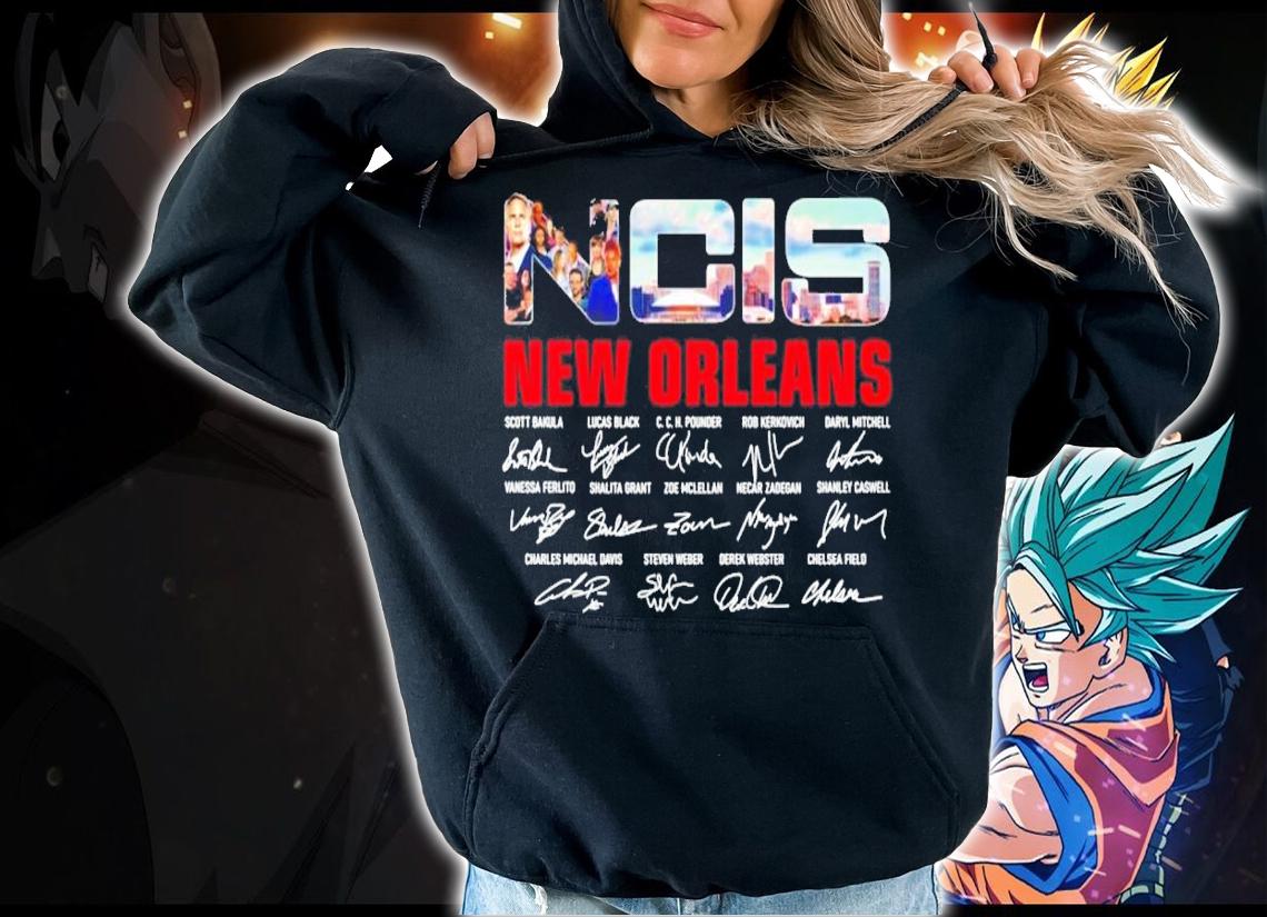NCIS New Orleans city signature shirt hoodie