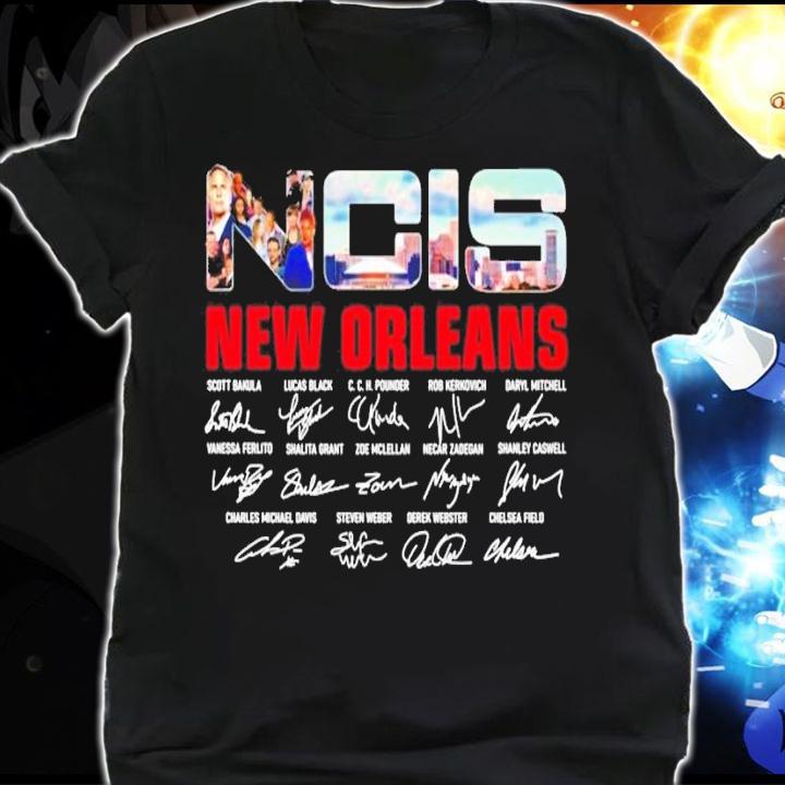 NCIS New Orleans city signature shirt shirt