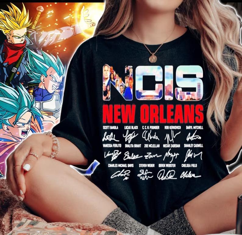 NCIS New Orleans city signature shirt woman shirt