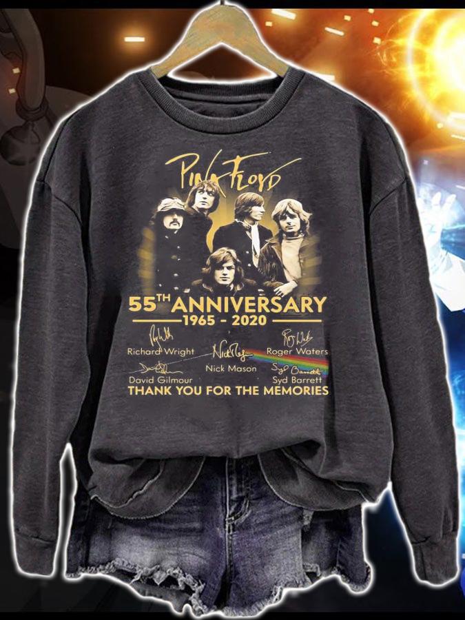 Pink Floyd 55Th Anniversary 1965 2020 Thank Memories t-shirt sweatshirt