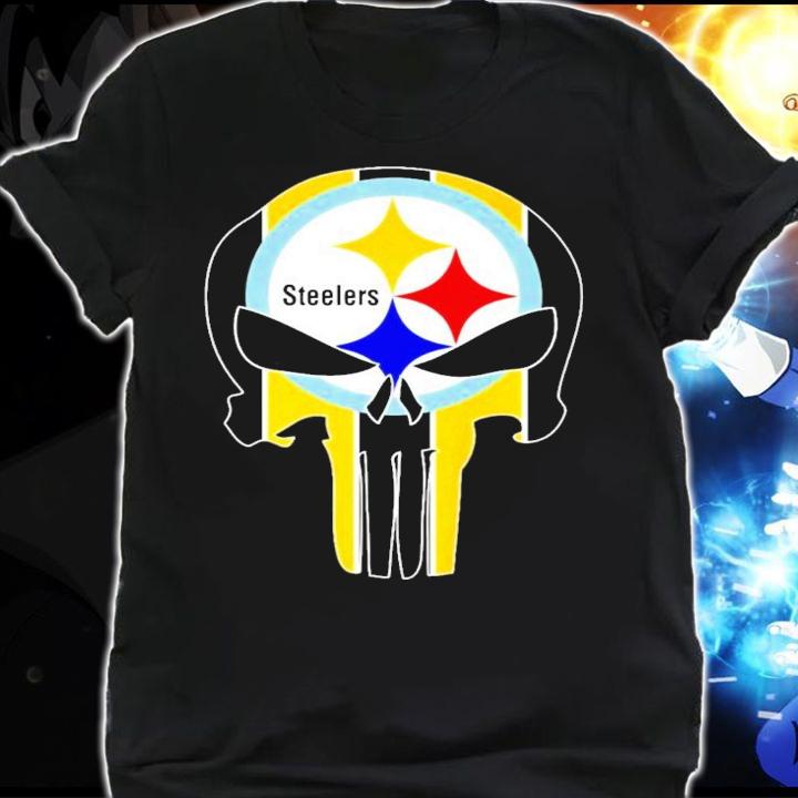 Pittsburgh Steelers Punisher Skull shirt shirt