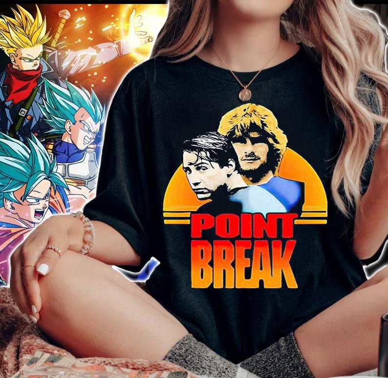 Point Break Movie poster Vintage T-shirt woman shirt