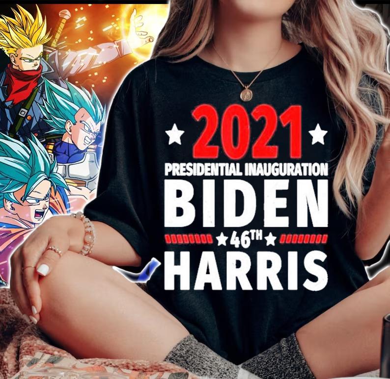 2021 president inauguration Biden 46th Harris political shirt woman shirt